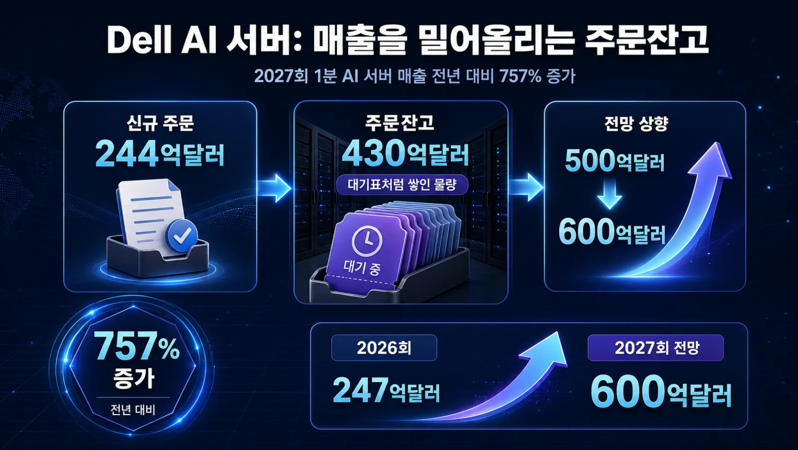 인공지능 서버 주문 폭증