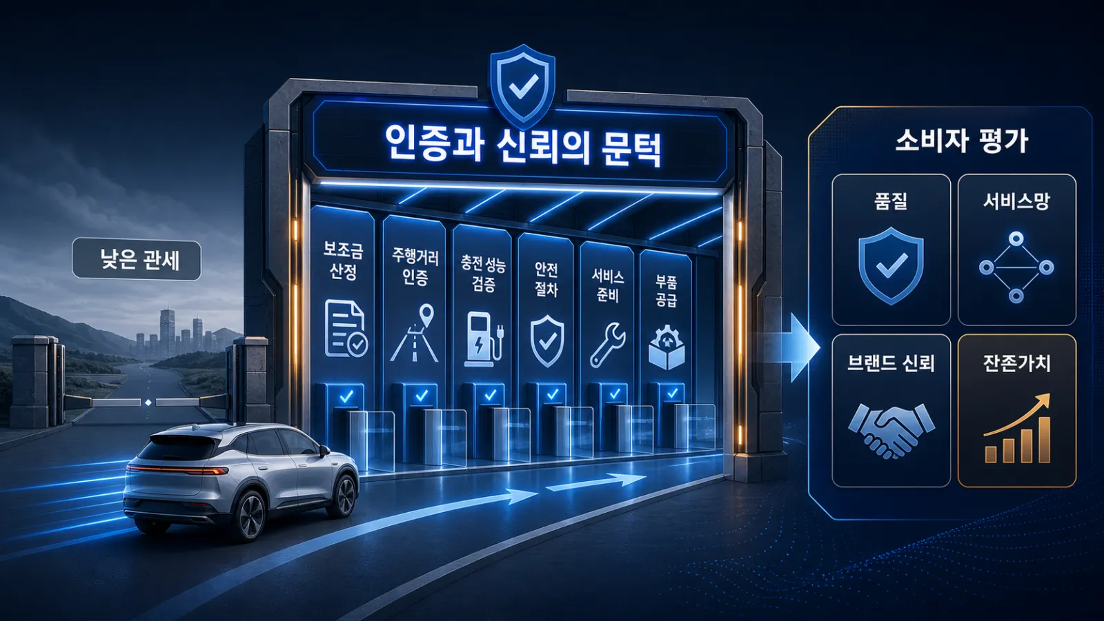 전기차 인증과 신뢰 항목