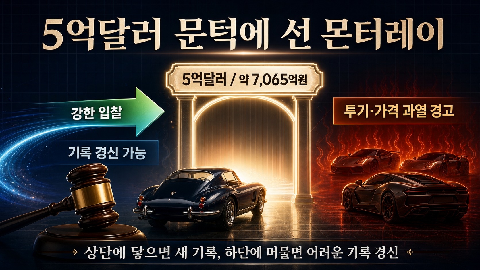 기록 전망과 슈퍼카 과열 경고