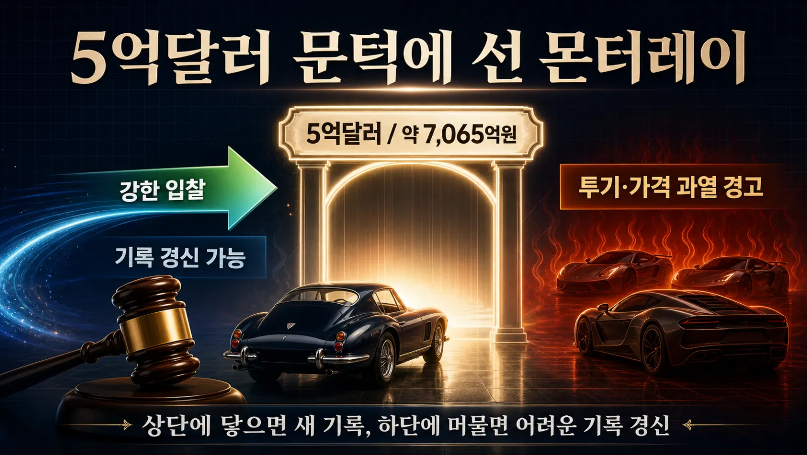 기록 전망과 슈퍼카 과열 경고