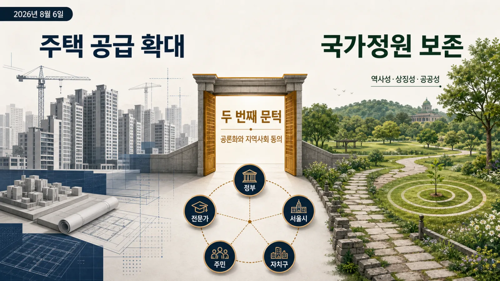 주택 개발과 국가정원 가치