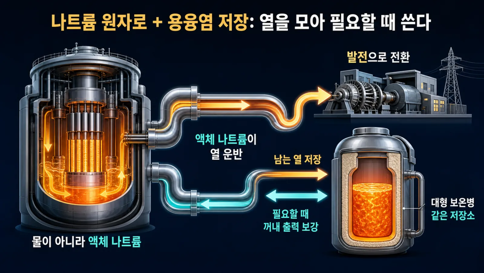 나트륨 원자로 출력 구조