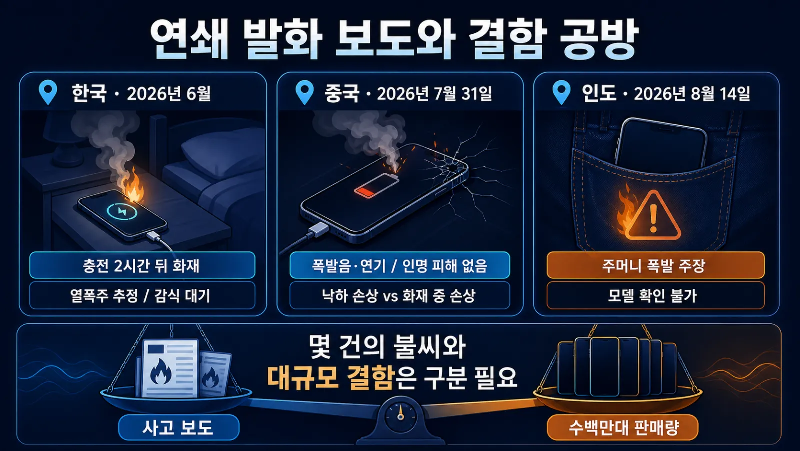국가별 발화 사례와 원인