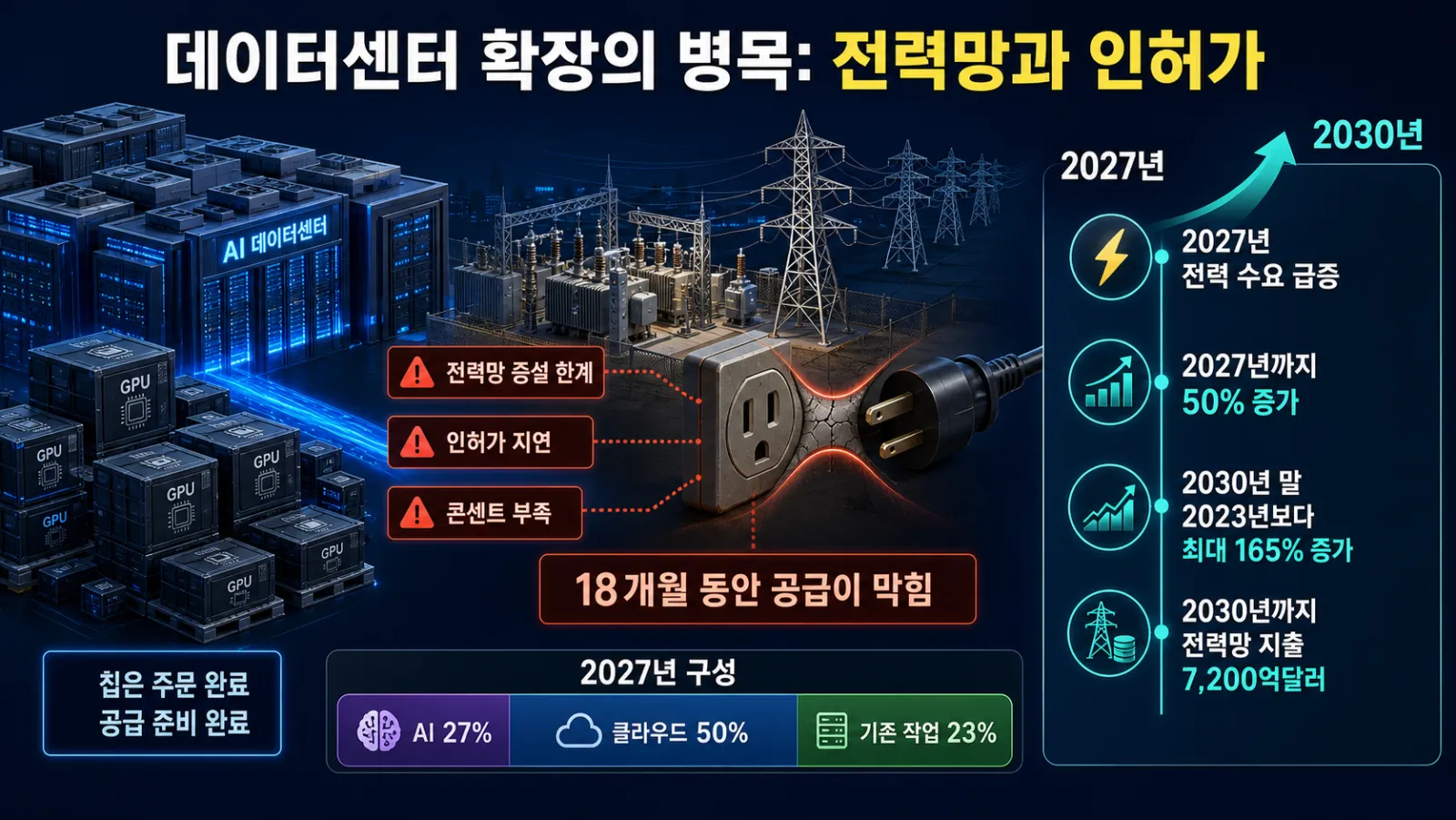 전력 수요와 설비 증가 전망