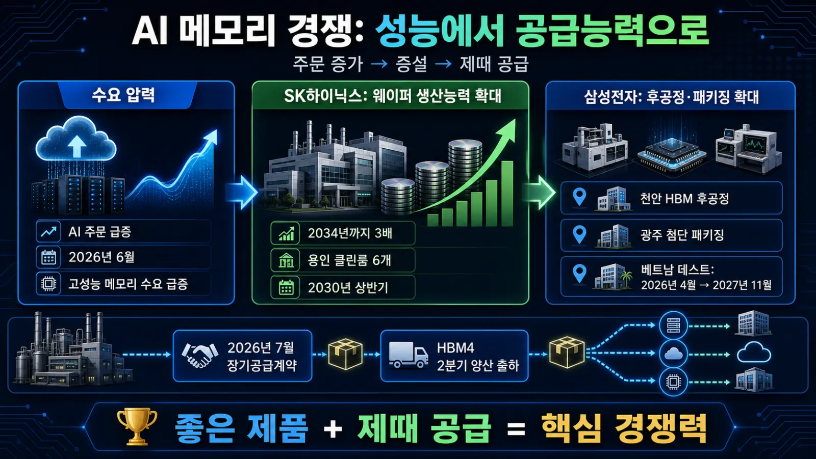 한미 메모리 생산시설 확대