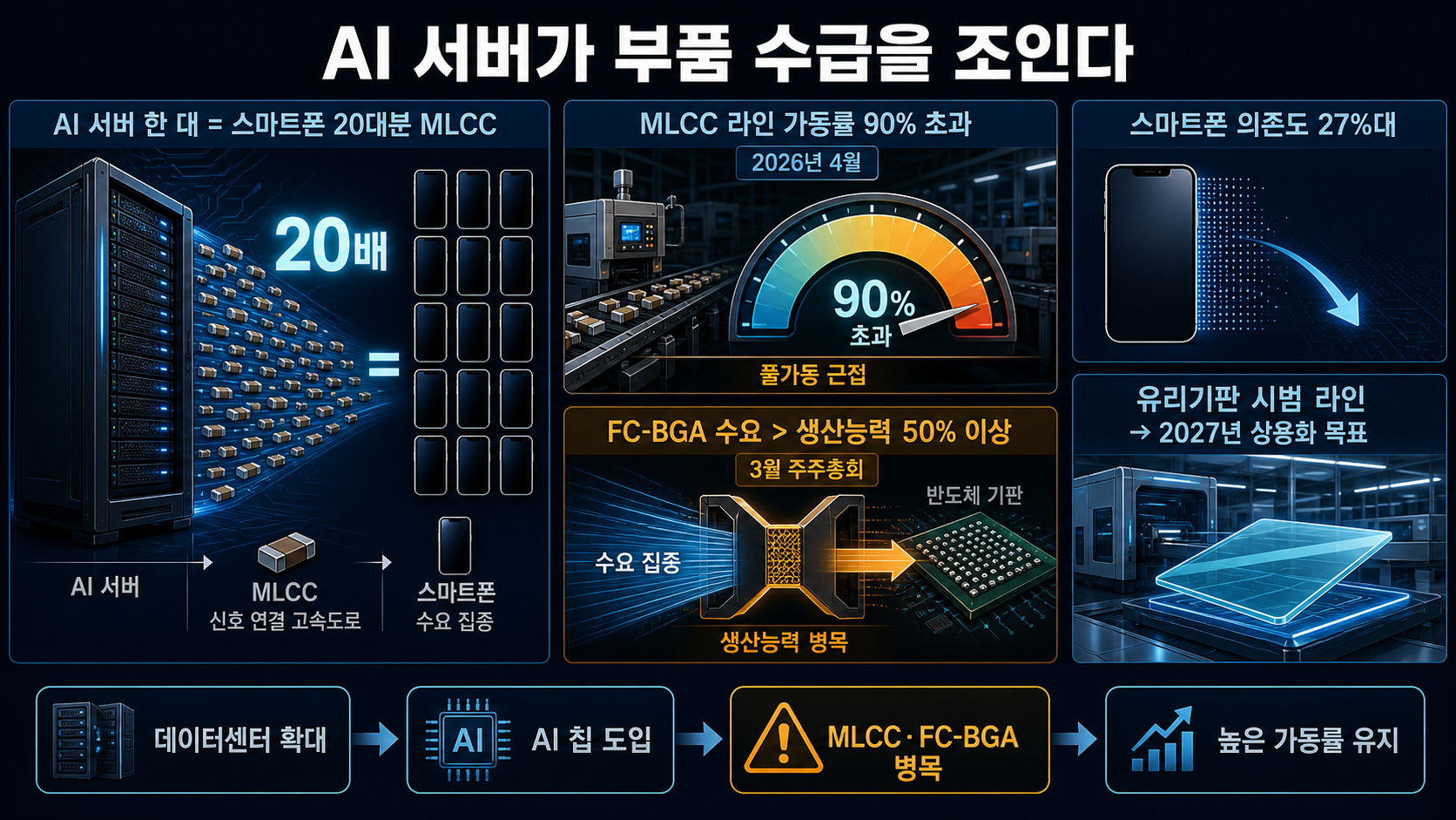 MLCC와 기판 수급 격차