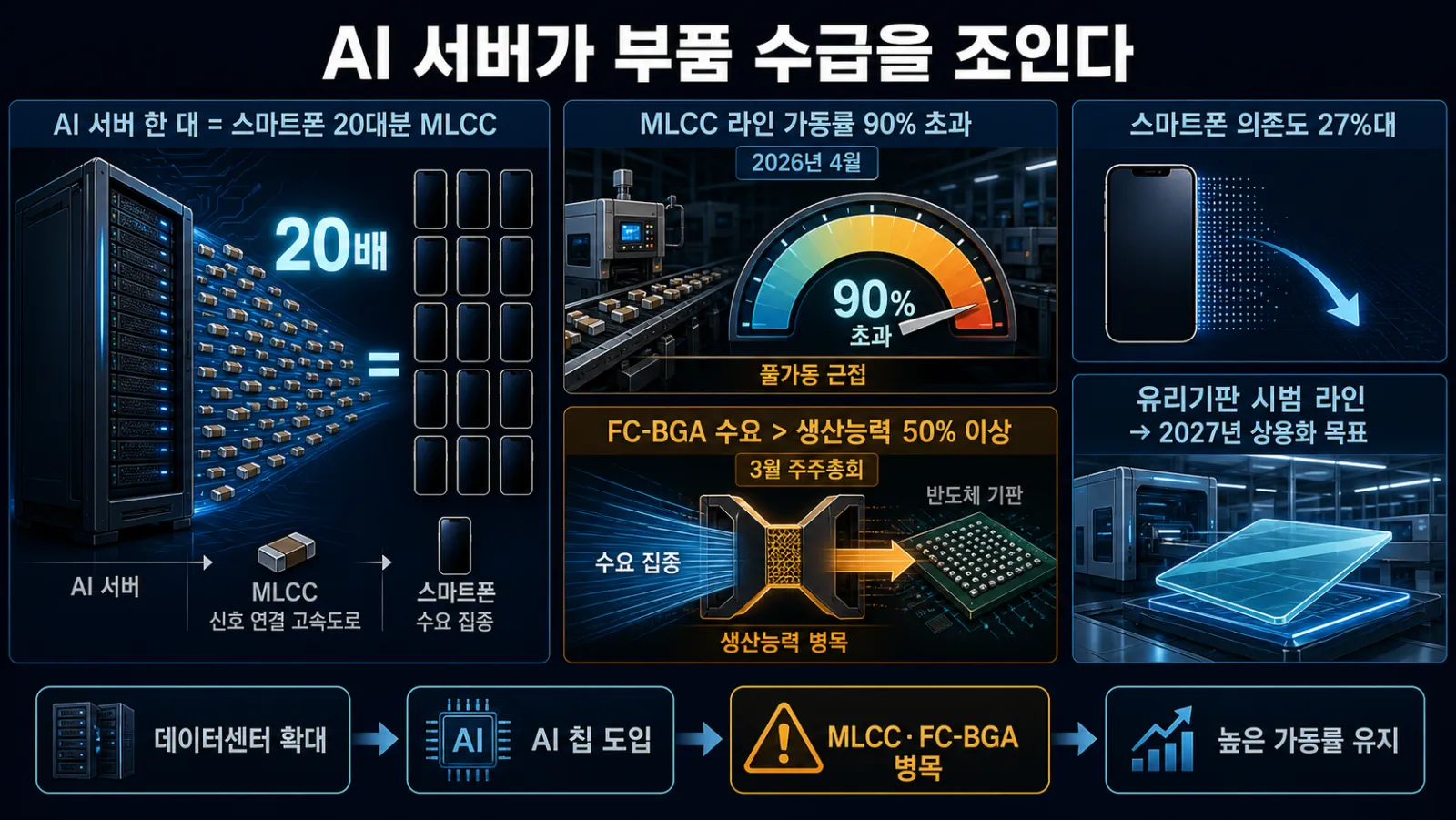 MLCC와 기판 수급 격차