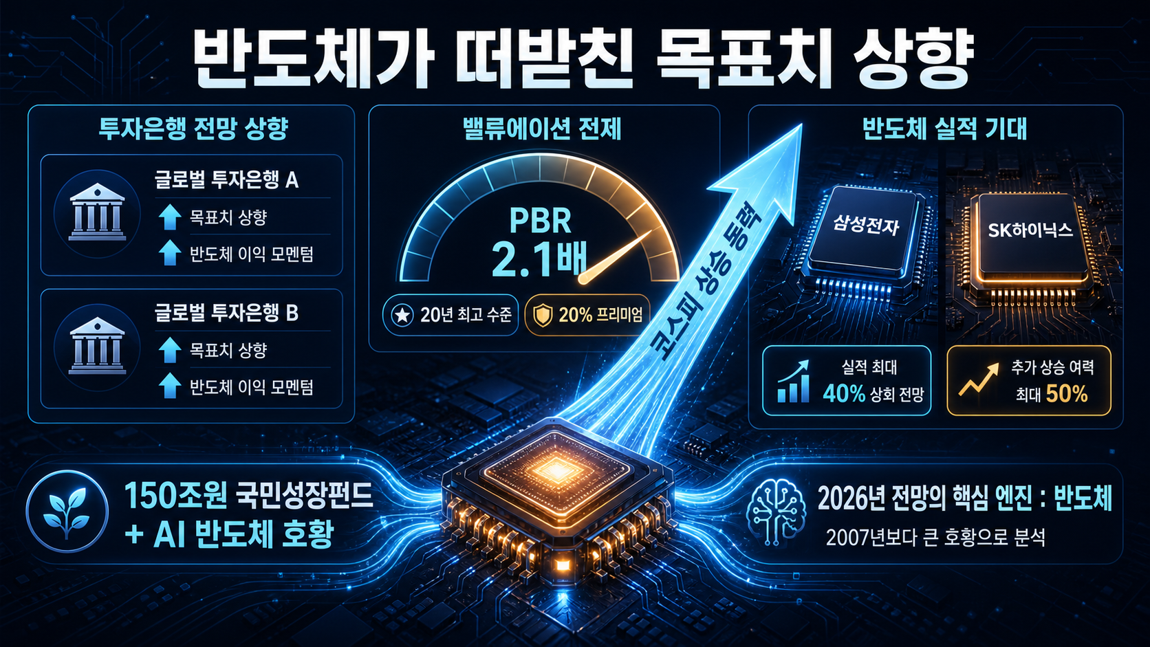 투자은행별 코스피 전망