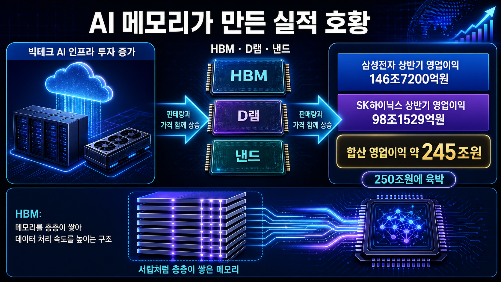 AI 메모리와 영업이익 증가