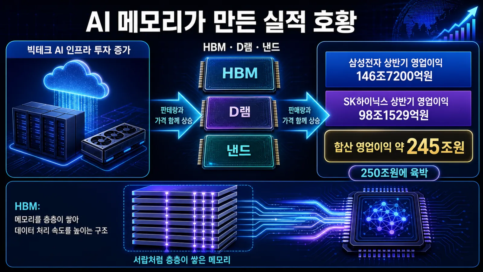 AI 메모리와 영업이익 증가