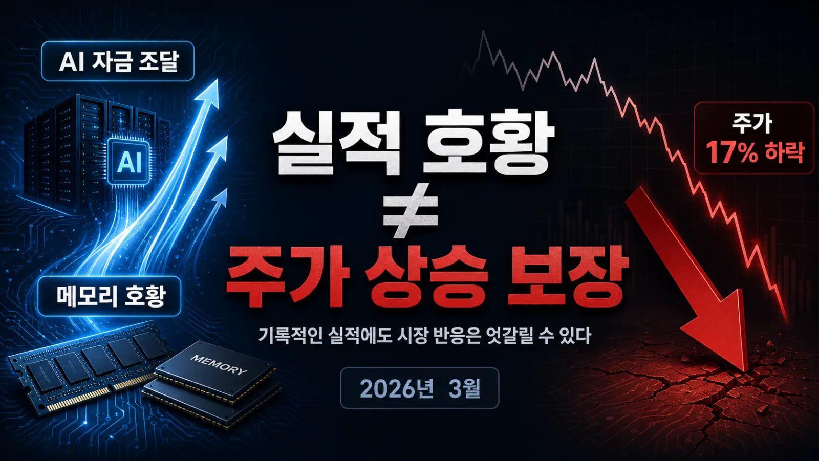 호실적에도 하락한 주가