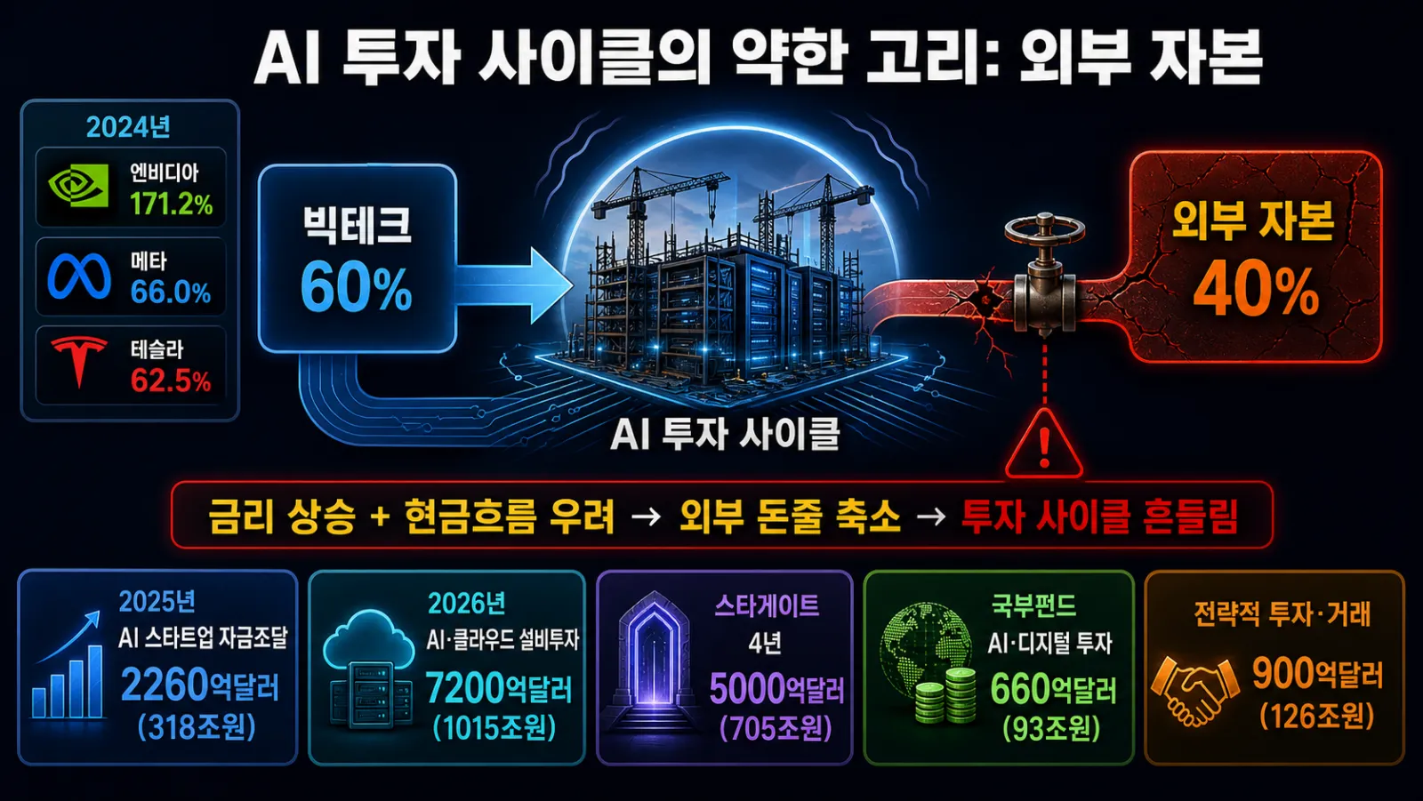 AI 투자금의 공급 구조
