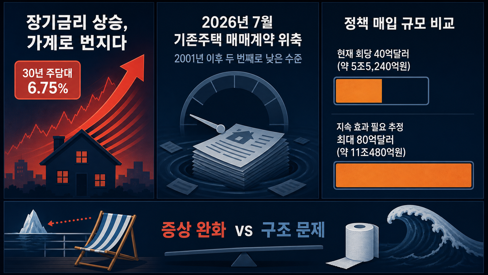주택시장 충격과 바이백 한도