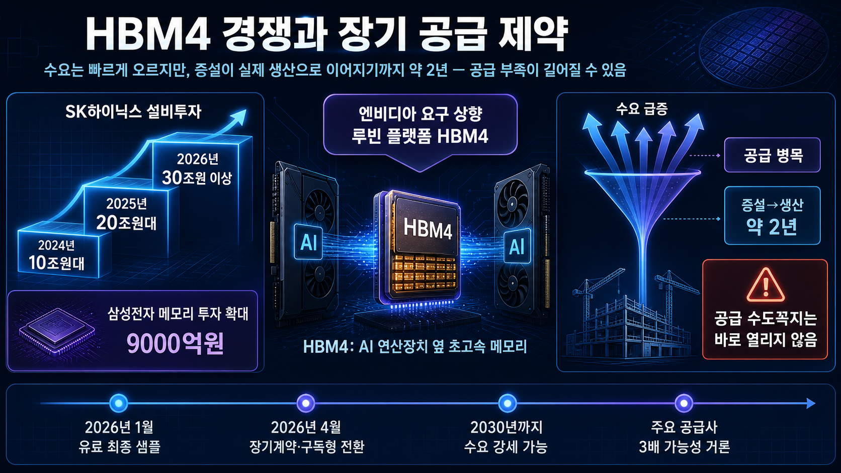 HBM 수요와 공급 시차