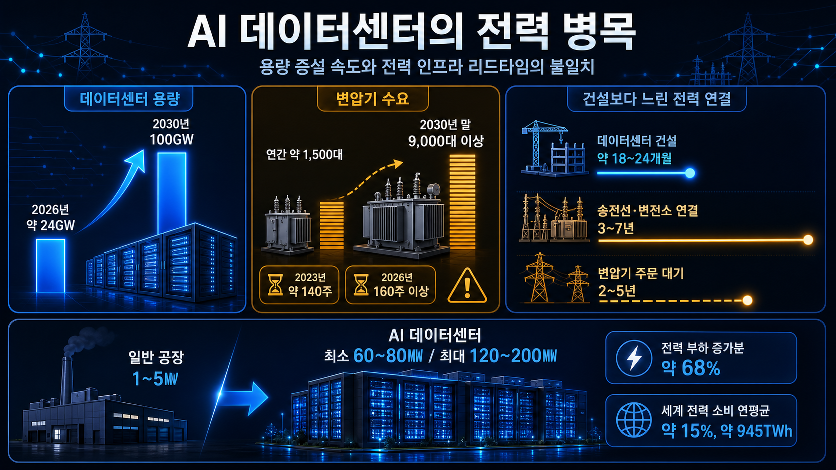 데이터센터 전력 수요 그래프