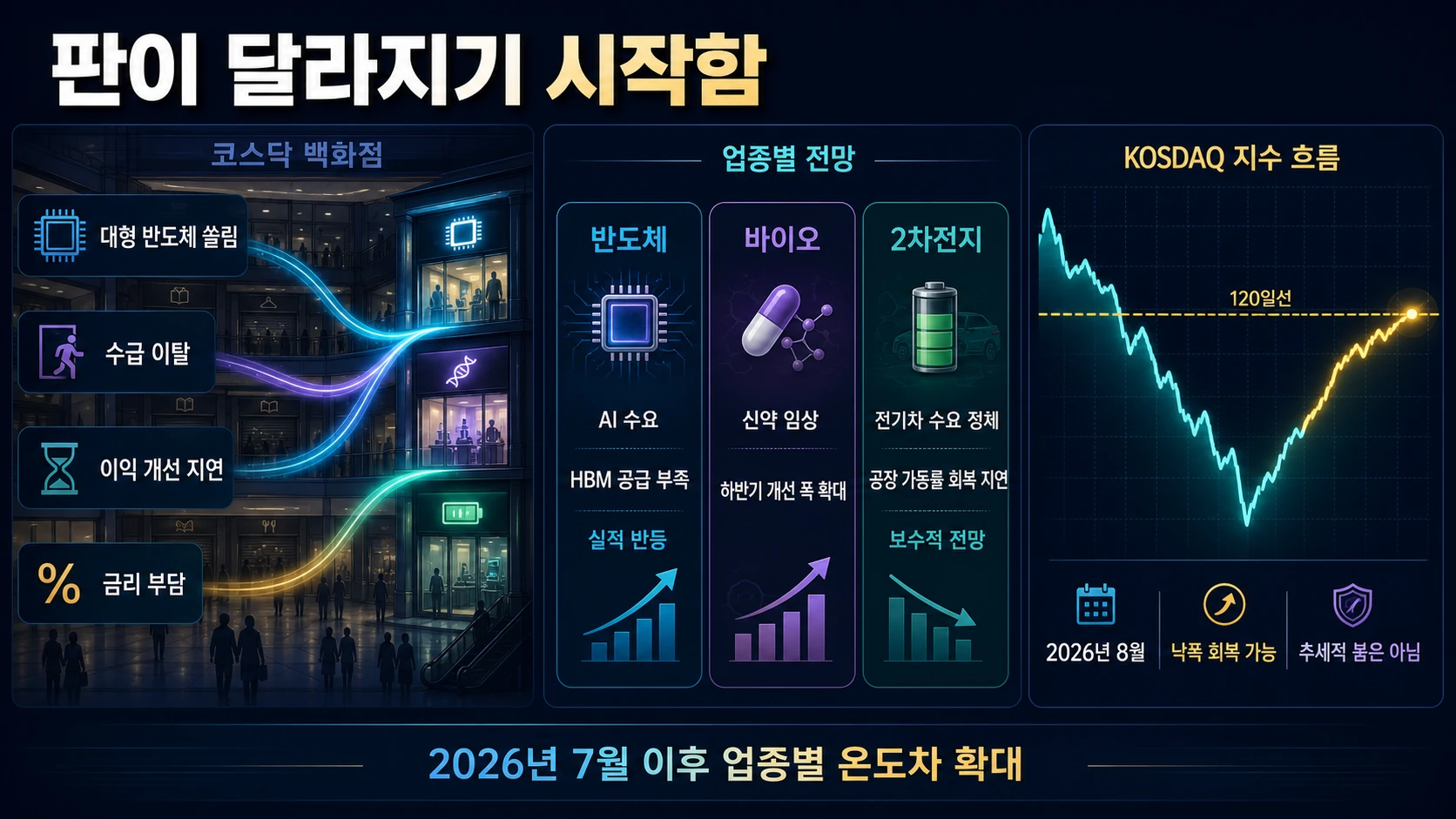 업종별 전망과 반등 신호
