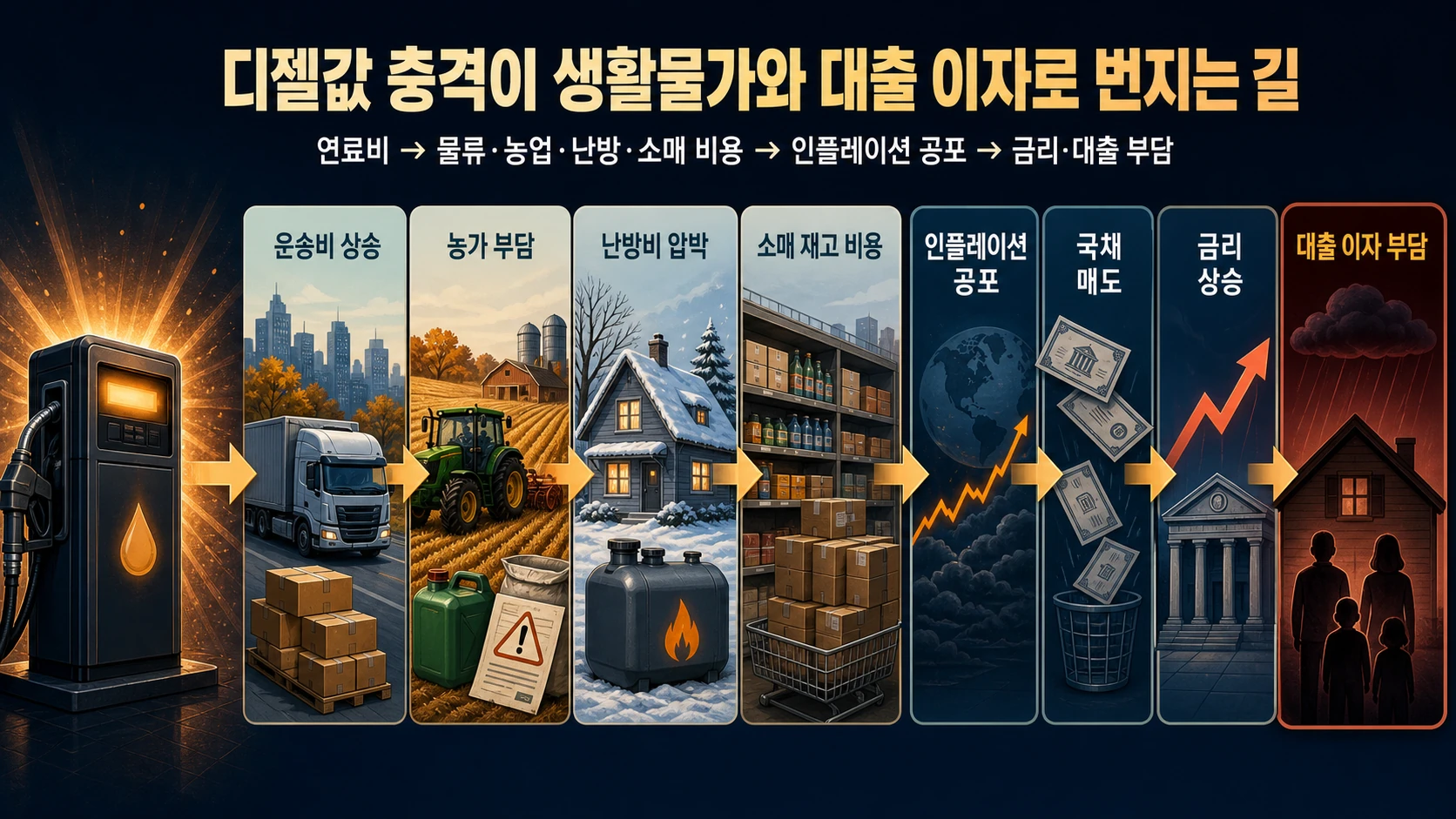 연료비에서 대출이자까지