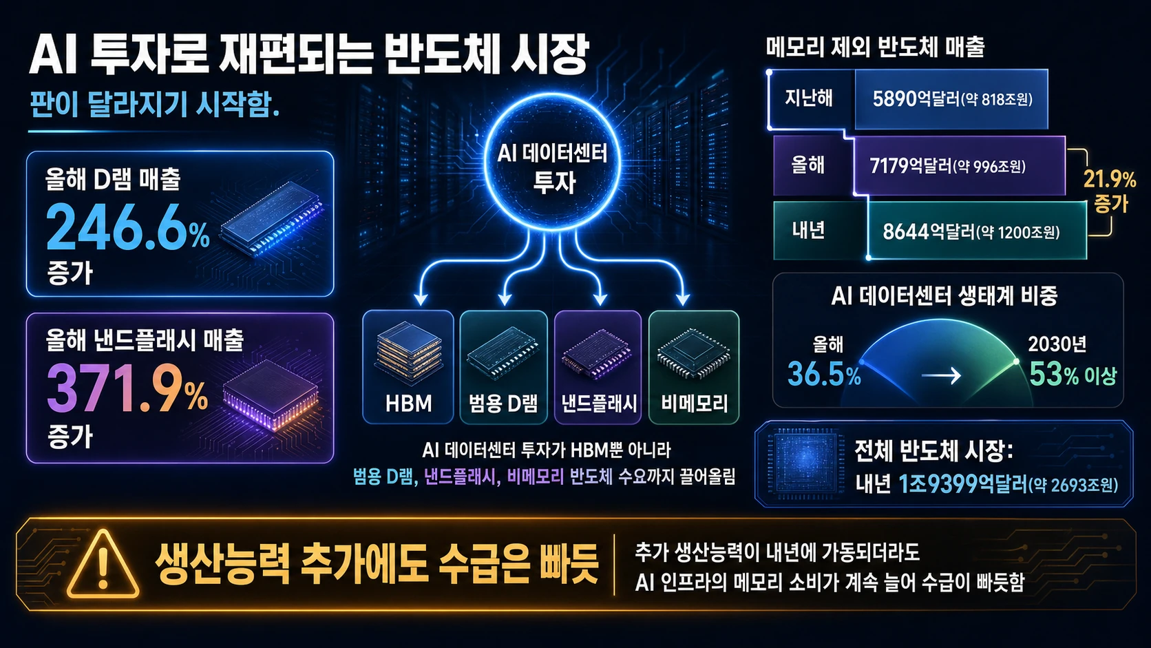 AI 투자와 반도체 성장