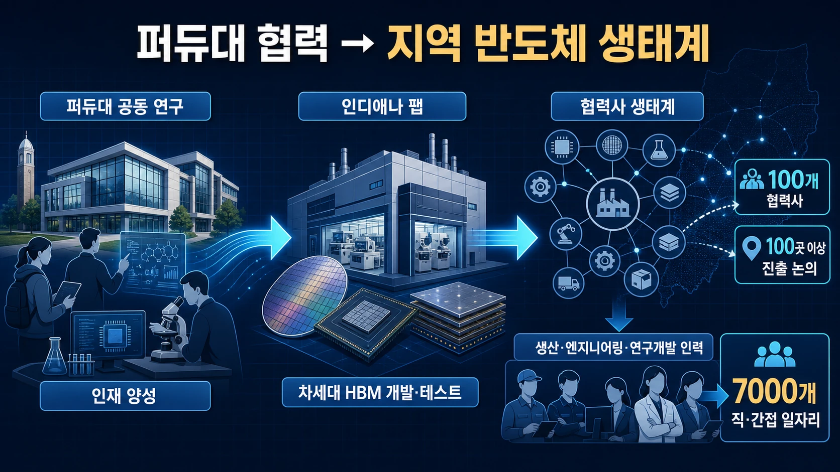 대학과 기업의 고용 연결망