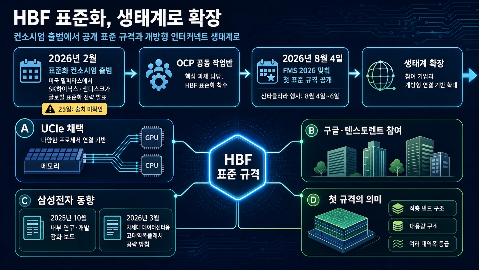 HBF 표준과 참여 기업