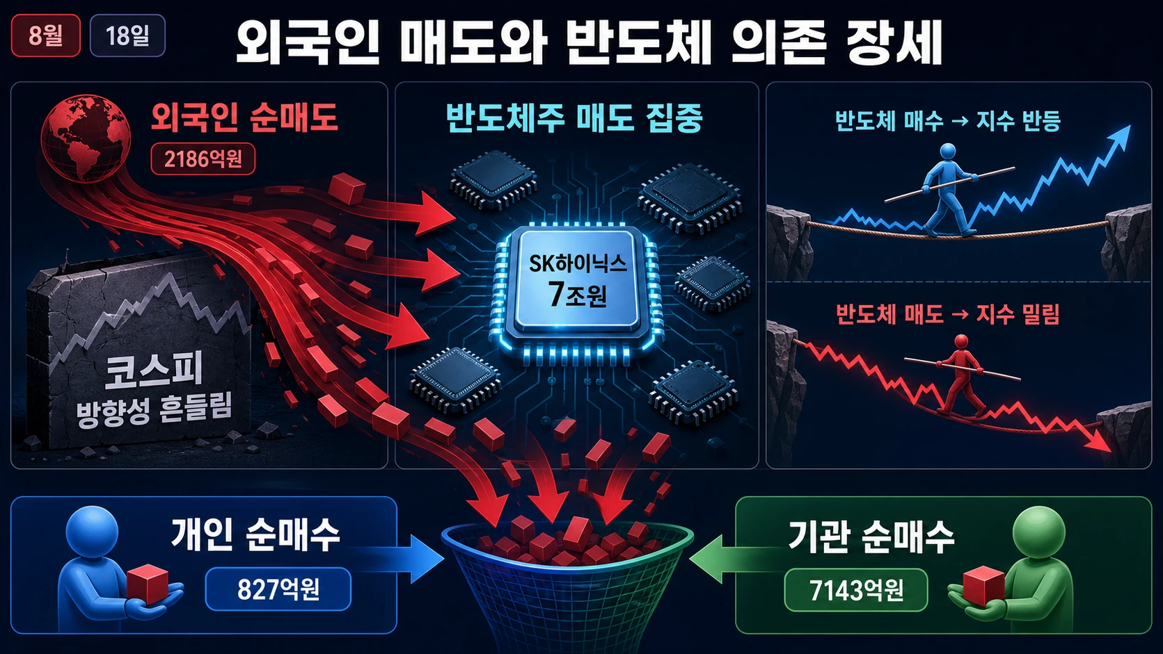 투자주체별 순매매 비교