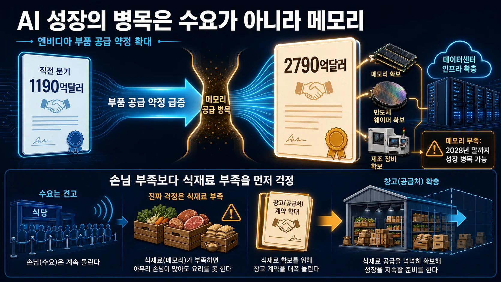 부품 약정과 메모리 병목