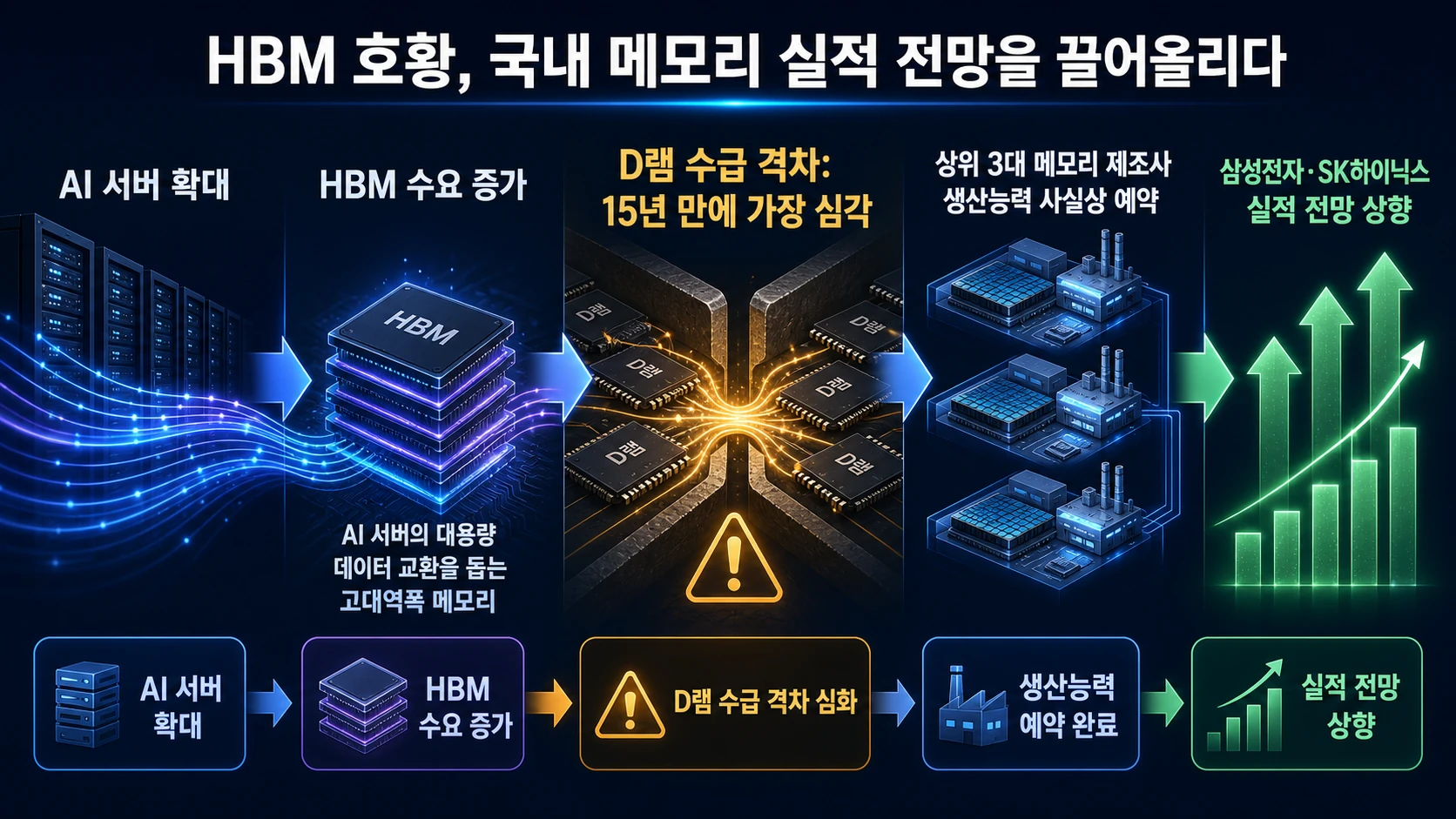 HBM 수요와 반도체 수혜