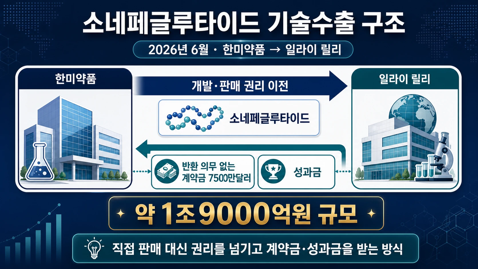 소네페글루타이드 계약 구조