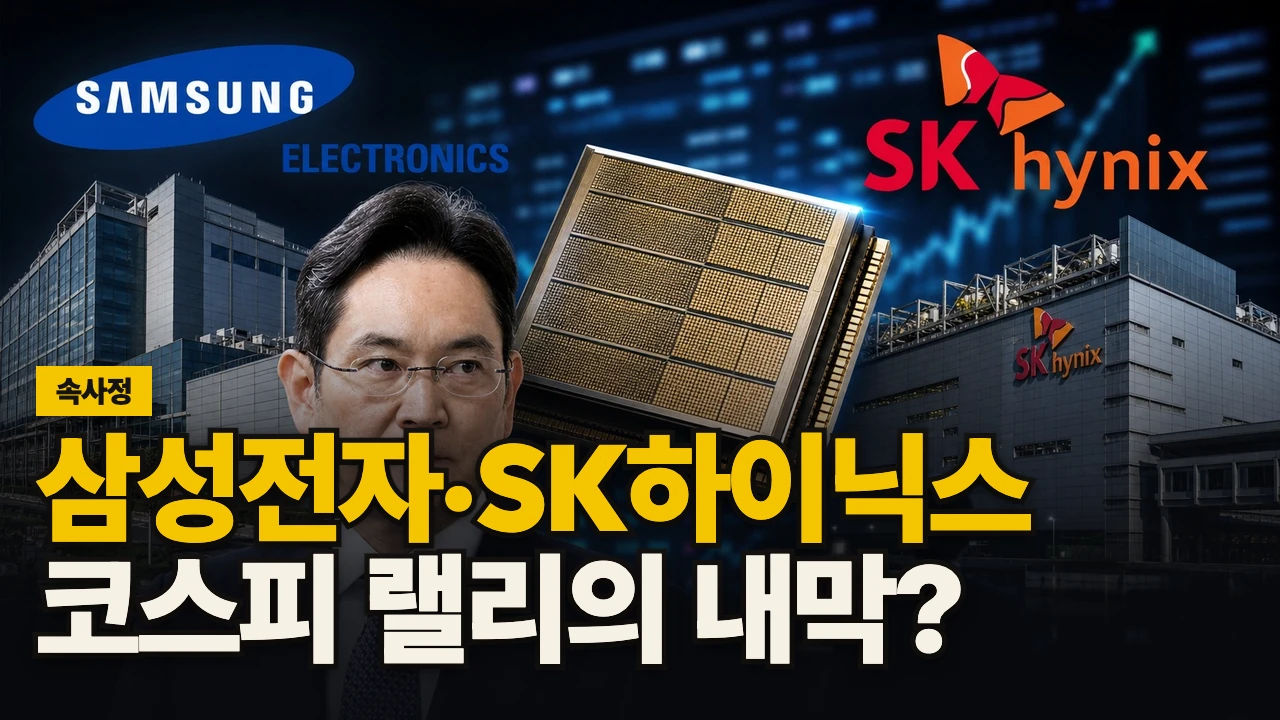 대표 이미지 - 삼성전자·SK하이닉스, 코스피 랠리의 내막?