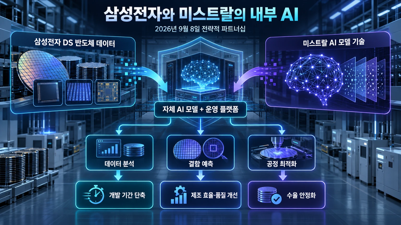 삼성 미스트랄 협력 구조
