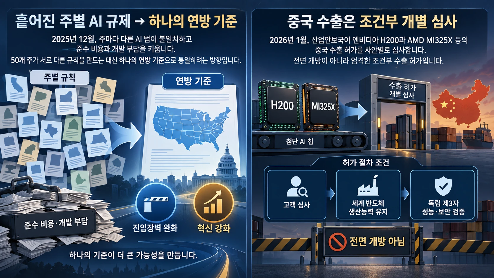연방 기준과 수출 심사