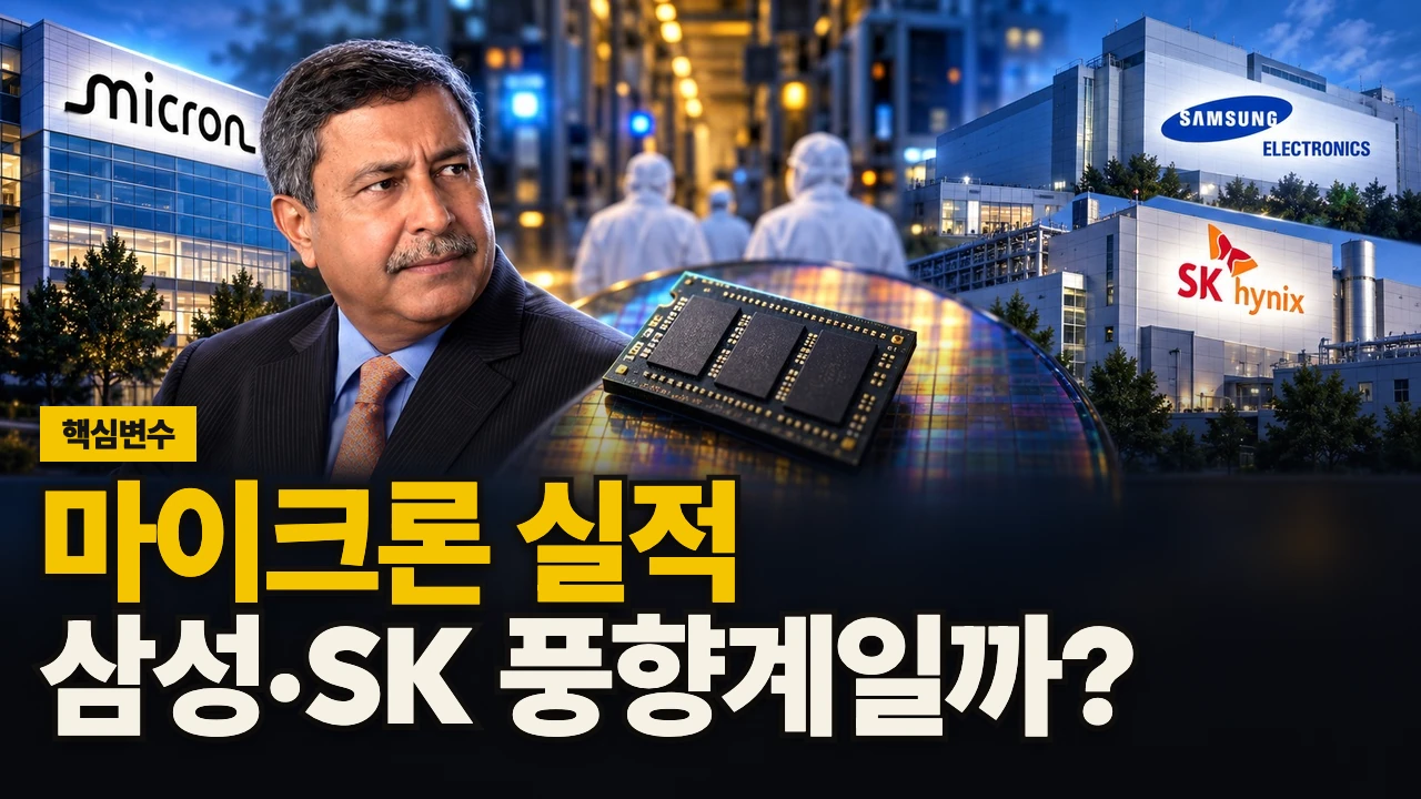 대표 이미지 - 마이크론 실적, 삼성·SK 풍향계일까?