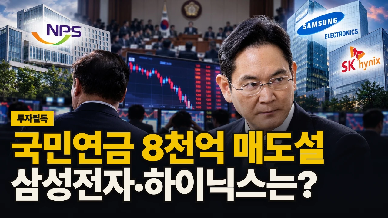 대표 이미지 - 국민연금 8천억 매도설, 삼성전자·하이닉스는?