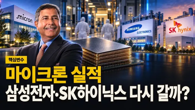 마이크론 실적, 삼성전자·SK하이닉스 다시 갈까? 대표 이미지